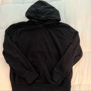 Gap Plain Black Hoodie - L